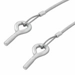 Cable de porton trasero 45 cm - 2x M8
