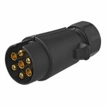 Enchufe de PVC de 7 pines con conexion de terminal de cable