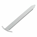 Piqueta de tienda de 30 cm de acero galvanizado con perfil en T