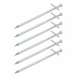 Pasador de roca de 17 cm de metal con pasador transversal soldado  6 piezas en bolsa de plastico