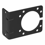 Portalamparas metalico en angulo de 9 25 x 7 cm