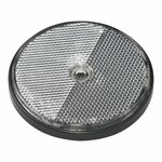 Reflector blanco 80mm montaje atornillado 2 piezas