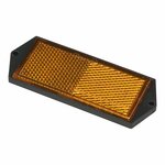 Reflector naranja 104x40mm montaje con tornillos 2 piezas