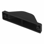 Tope inferior de puerta negro para caravana camper