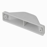 Tope inferior de puerta gris para caravana camper