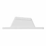 Tope de puerta blanco para caravana camper