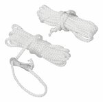Cuerda tensora de poliester de 3 mm x 3 m (juego de 4 piezas)