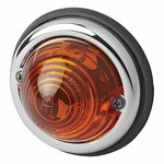 Lampara de senalizacion naranja 70 mm PMS