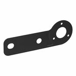 Soporte metalico para regleta de enchufes 21 8 x 7 6 cm
