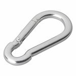 Mosqueton metal 8x80mm 2 piezas