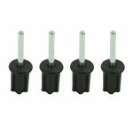 Tapon superior 22mm con pasador 4 piezas