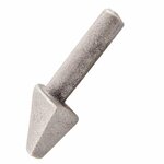 Pulgar para soldar de 50 mm para bisagra de aleta