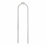 Anclaje al suelo de 30 cm en perfil U de acero galvanizado