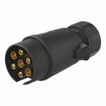 Conector de PVC de 7 pines con conexion de terminal de cable