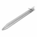 Clavija en T de metal de 30 cm