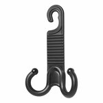 Percha para reposacabezas con doble gancho - juego de 2 piezas