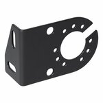 Portaenchufes metalico en angulo de 8 x 5 cm