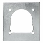 Placa de montaje para argolla de amarre individual 142x132mm