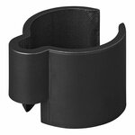 Clip para cable negro de 22 a 32 mm (juego de 8 unidades)