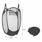 Bolsa de lavanderia plegable 34x34x57cm