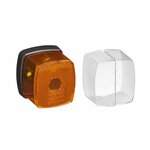 Luz de posicion lateral naranja 66x62mm