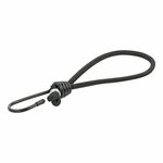 Tensor elastico para tienda de campana negro con gancho 4 piezas