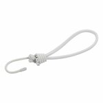 Tensor elastico para tienda de campana blanco con gancho 4 piezas