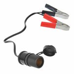 Toma de encendedor de cigarrillos con terminales de bateria 12V 24V-16A