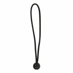 Tensor elastico para tienda de campana de 25 cm con bola de plastico - juego de 5 piezas