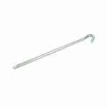 Clavija de roca triangular de metal de 23 cm  6 piezas en bolsa de plastico
