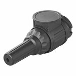 Enchufe Jaeger de 13 pines tipo PVC con pasacables de 1 orificio