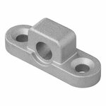 Ojal de montaje para marco horizontal de metal - juego de 3 piezas
