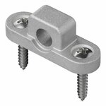 Ojal de montaje para marco horizontal de metal - juego de 3 piezas