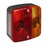 Luz trasera 4 funciones 98x104mm incl. bombillas