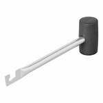 Martillo de goma con extractor de arenques