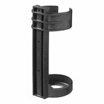 Soporte de pared negro para extintor de 600 ml (510310)
