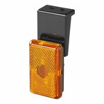 Luz de posicion lateral naranja 110x45x51mm