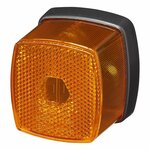Luz de posicion lateral naranja 66x62mm