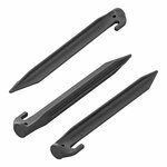 Estaca para tienda de campana de nailon de 22 5 cm - juego de 6 piezas