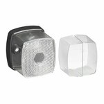 Lampara de galibo blanca 66x62mm con reflector