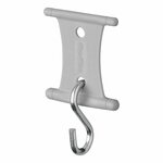 Percha con gancho en forma de S para riel de tienda de campana de 5 6 mm y 7 8 mm - juego de 6 piezas