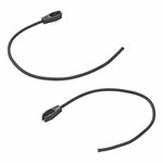 Cordon elastico de sujecion ajustable de 50 cm - juego de 4 piezas