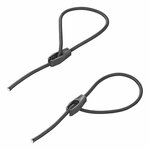 Cordon elastico de sujecion ajustable de 50 cm - juego de 4 piezas