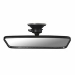Espejo retrovisor 180x62mm con ventosa