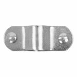 Abrazadera soporte techo doble 22-25mm 2 piezas