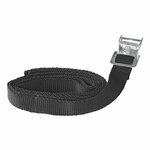 Correas de sujecion con hebilla metalica de 1 8 a 150 cm (juego de 2)
