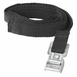 Correas de sujecion con hebilla metalica de 1 8 a 150 cm (juego de 2)