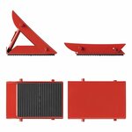 Calzo de rueda de metal  plegable