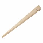 Estaca de tienda de 40 cm de madera  4 piezas en bolsa de plastico