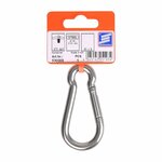 Mosqueton 80x8mm  acero inoxidable A4 AISI 316  870 daN